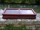 Vintage wooden display case