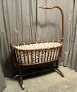 Large antique cradle.