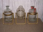 Three parfumery bottles