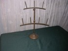 Vintage handguns or pipes stand display