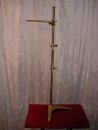 Pair of brass stand display