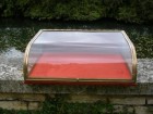 Vintage table display case