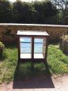 Vintage small counter display