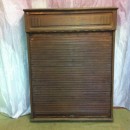 Vintage wall hanging display case