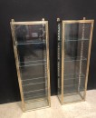 Pair of old wall display cases.(sold)