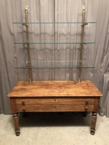 Old store display cabinet.