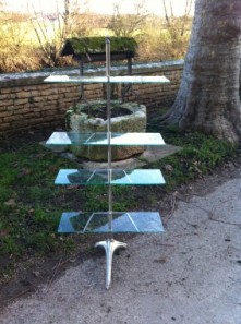 Vintage shop stand display