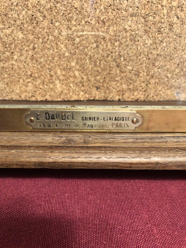 Old shop wall display.