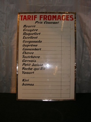 French cheese price list