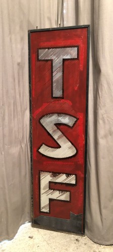 Former large TSF sign.