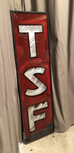 Former large TSF sign.