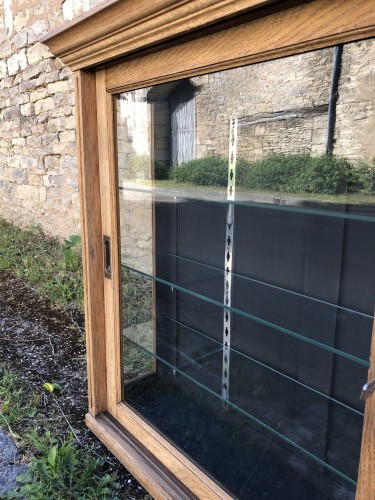 Old wall display case.