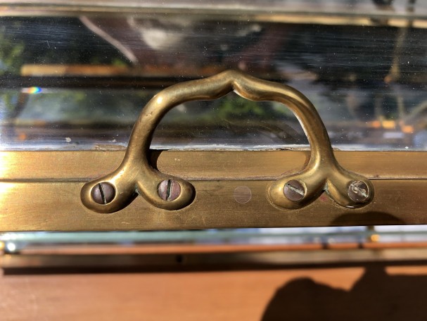 Old display cabinet.