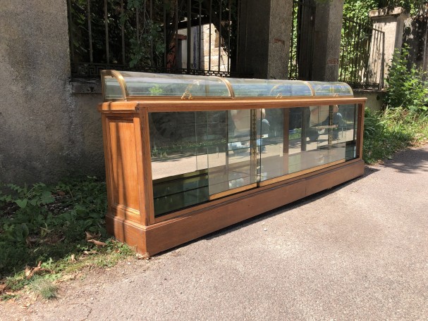 Old display cabinet.