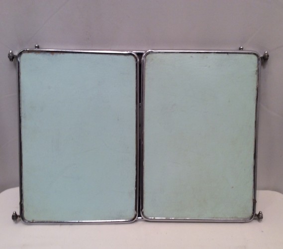 Vintage wall triptych mirror