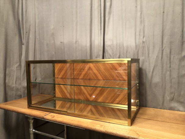 Old display case to place on a table.