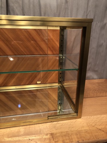Old display case to place on a table.