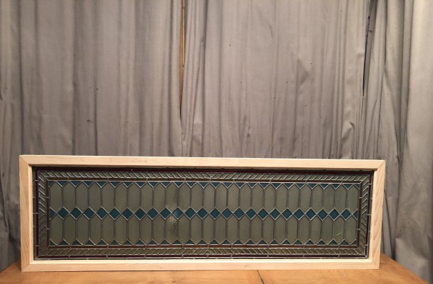 Old stained glass window.