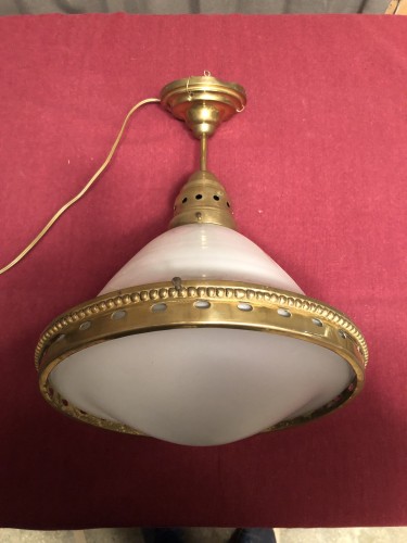 Old suspension lamp.