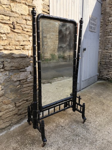 Old store psyche mirror.