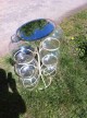 Vintage glass jars