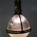 Old suspension lamp.