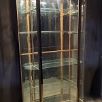 Large display case.