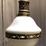 Vintage small suspension lamp.