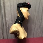 Old wax mannequin bust.