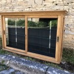 Old wall display case.