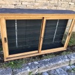 Old wall display case.