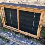 Old wall display case.