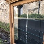Old wall display case.