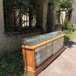Old display cabinet.