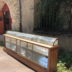 Old display cabinet.