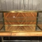 Old display case to place on a table.