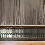 Old stained glass window.