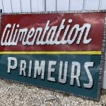 Old store sign.