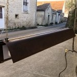 Former indoor tobacco shop sign.