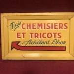 Old store advertising.