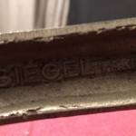 Siegel. Old store shelf brackets.(sold PHG)