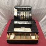 Old store cash register.