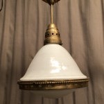 Old suspension lamp.