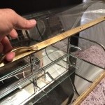 Old store counter display case.(reserved RV)