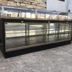 Important old display cabinet for confectionery, bakery, pastry shop.