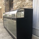 Important old display cabinet for confectionery, bakery, pastry shop.