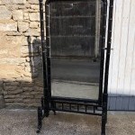 Old store psyche mirror.