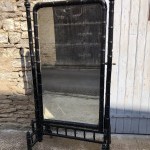 Old store psyche mirror.