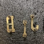 Old small letters jewelry store sign.(sold)
