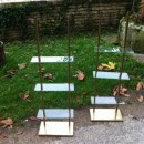 Pair of display shelves (sold)